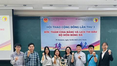 Hội thao cộng đồng 2023 - Ngày hội thể thao của người Việt tại Hàn Quốc