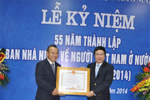 Ủy ban Nhà nước về người Việt Nam ở nước ngoài kỷ niệm 55 năm thành lập