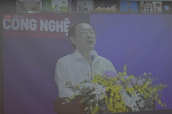 Bộ trưởng Huỳnh Thành Đạt phát biểu Khai mạc Hội thảo