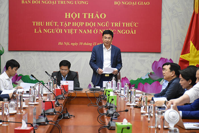 Thứ trưởng Phạm Quang Hiệu phát biểu Khai mạc Hội thảo