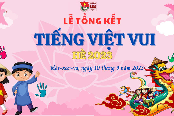 Ấn phẩm mang đậm bản sắc văn hoá Việt được thiết kế riêng cho các học sinh tại xứ sở Bạch dương. Ảnh: Ban tổ chức chương trình “Tiếng Việt vui” 2023 