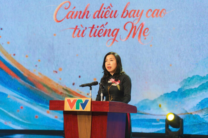 Thứ trưởng Lê Thị Thu Hằng phát biểu tại Chương trình Gala