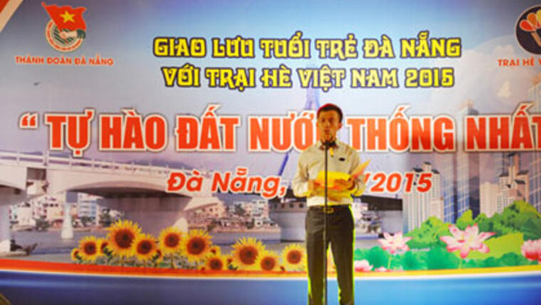 Đại biểu Trại hè Việt Nam 2015 giao lưu với thanh niên sinh viên Đà Nẵng
