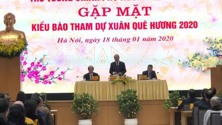 Trực tuyến Xuân Quê hương 2020: Thủ tướng Chính phủ Nguyễn Xuân Phúc gặp gỡ bà con kiều bào