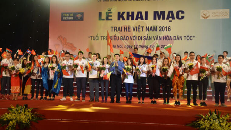 Khai mạc Trại hè Việt Nam 2016 - Tuổi trẻ kiều bào với di sản văn hóa dân tộc