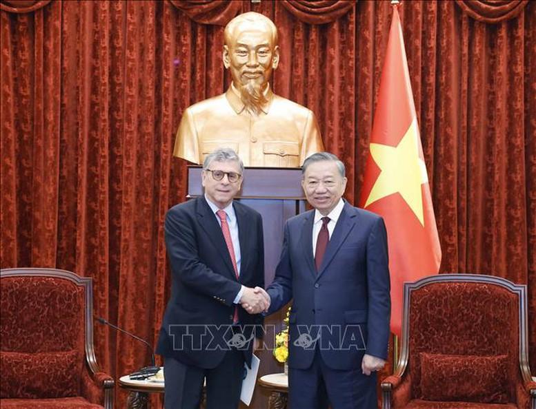 Tổng Bí thư, Chủ tịch nước Tô Lâm tiếp Đại sứ các nước Bỉ, Na Uy, Hà Lan và Brazil chào từ biệt- Ảnh 7.