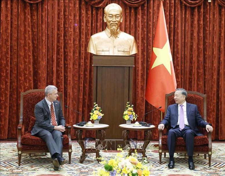 Tổng Bí thư, Chủ tịch nước Tô Lâm tiếp Đại sứ các nước Bỉ, Na Uy, Hà Lan và Brazil chào từ biệt- Ảnh 2.