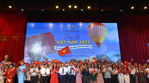 Khai mạc Trại hè Việt Nam 2023: “Tuổi trẻ Việt Nam đồng hành vươn tới tương lai”