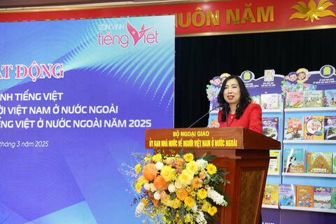 Lễ Phát động Ngày Tôn vinh tiếng Việt và Cuộc thi Tìm kiếm Sứ giả tiếng Việt ở nước ngoài năm 2025
