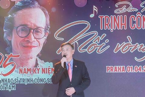 Đêm nhạc Trịnh Công Sơn lan tỏa yêu thương, kết nối cộng đồng người Việt tại Séc