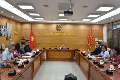 Hội đồng xét chọn "Sứ giả tiếng Việt ở nước ngoài năm 2026" chính thức tiến hành phiên họp đầu tiên