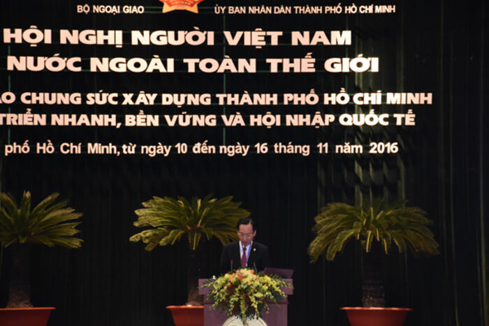 Phó Chủ tịch Ủy ban Nhân dân TP Hồ Chí Minh Lê Thanh Liêm tổng kết Hội nghị chuyên đề 1