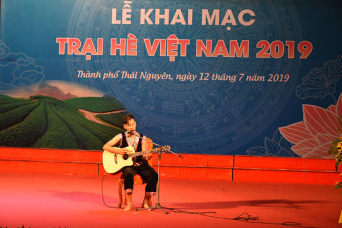 Tiết mục biểu diễn của bạn Nguyễn Ba Dương