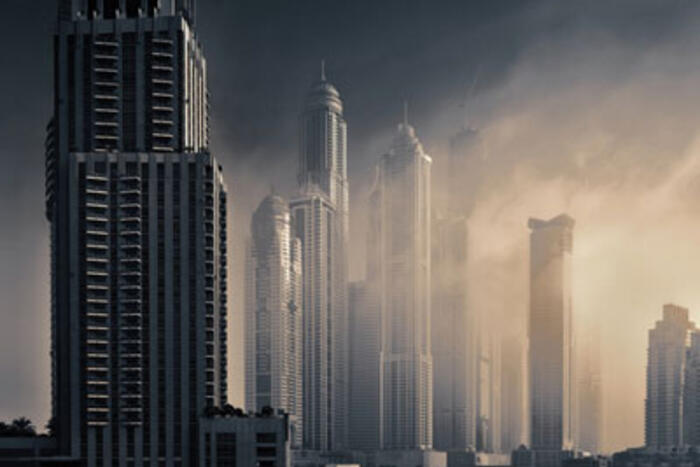 Ánh sáng trong bóng tối ở Dubai