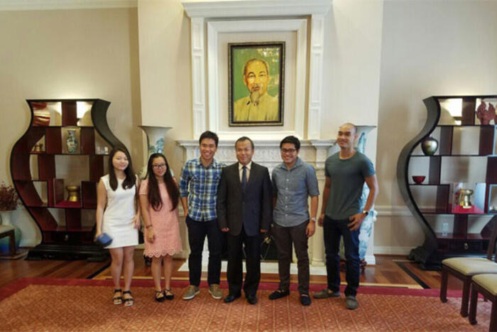 Thứ trưởng gặp gỡ đại diện Hội Thanh niên Sinh viên  Việt Nam khu vực DC và vùng phụ cận