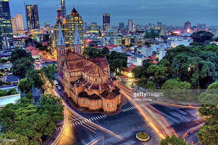 TP Hồ Chí Minh - một trong những trung tâm kinh tế lớn của cả nước và khu vực Đông Nam Á (Ảnh: Gettyimages)