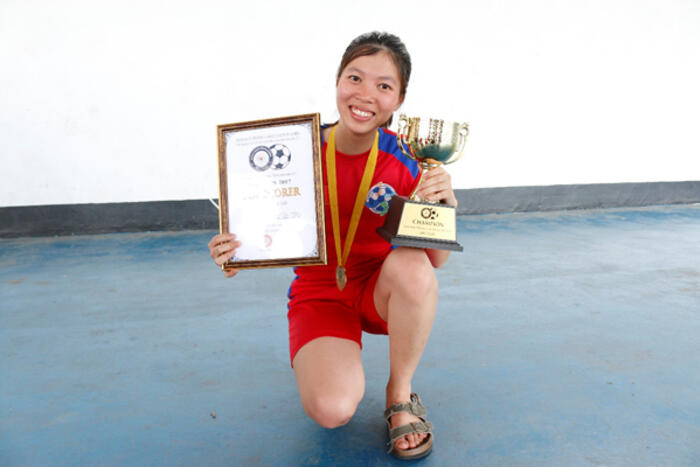 Trương Thị Vũ Nữ - “Vua phá lưới” mùa giải