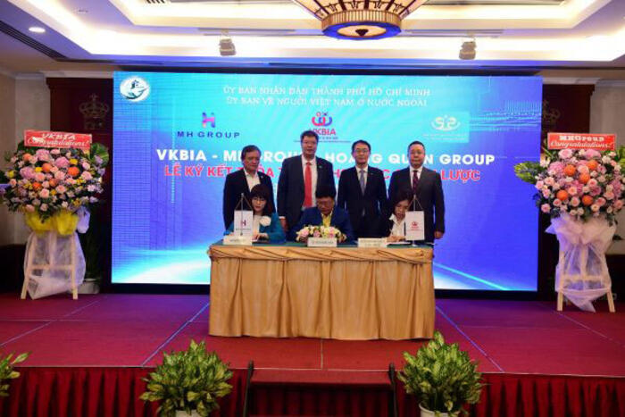 VKBIA và MHGroup sẽ phối hợp tìm kiếm và kết nối nhà đầu tư cho Tập đoàn Hoàng Quân