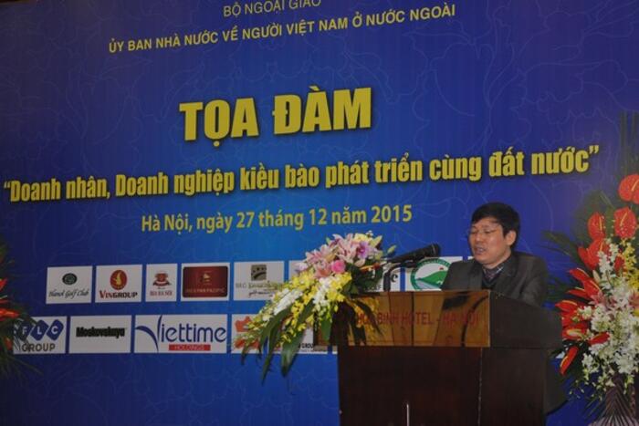 Ông Lê Duy Thành, Phó Chủ tịch Uỷ ban Nhân dân tỉnh Vĩnh Phúc phát biểu