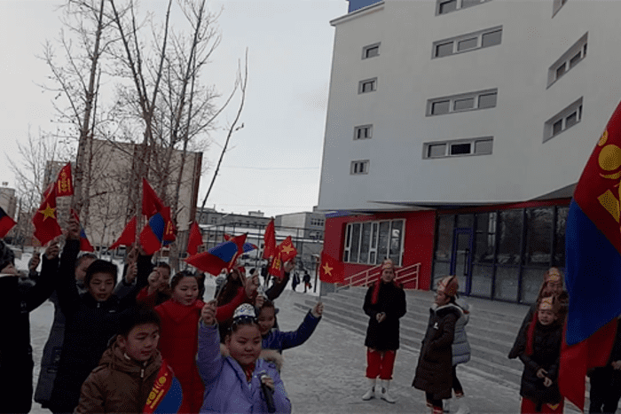 Lễ cắt băng khánh thành tượng đài Chủ tịch Hồ Chí Minh