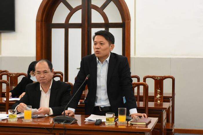 Phó Chủ nhiệm Ủy ban Nhà nước về NVNONN Ngô Trịnh Hà phát biểu tại Hội nghị