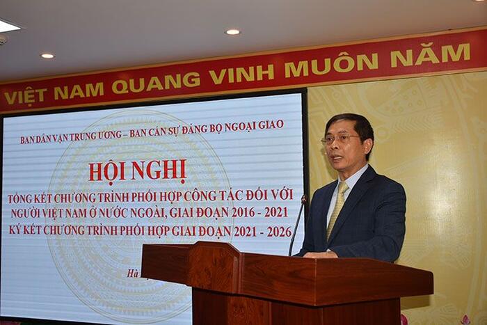 Bộ trưởng Ngoại giao Bùi Thanh Sơn phát biểu tại Hội nghị