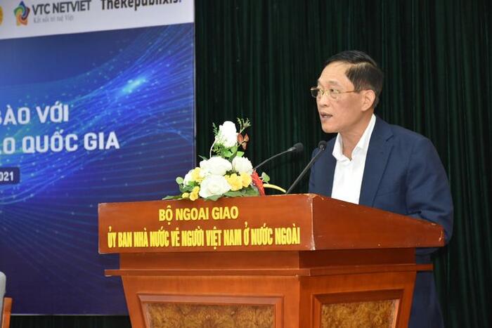 Thứ trưởng Bộ Khoa học và Công nghệ Trần Văn Tùng phát biểu Bế mạc Hội thảo