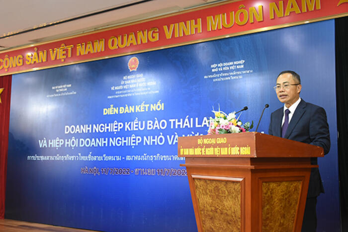 Đại sứ Phan Chí Thành phát biểu tại Diễn đàn