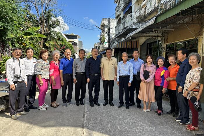 Đoàn cũng tới thăm địa điểm xây dựng Phố Việt Nam (VietNam Town) tại Udon Thani trở thành khu phố đi bộ, địa điểm du lịch và là nơi tổ chức các hoạt động kỷ niệm của cộng đồng người Việt