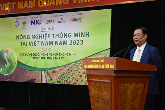 Bộ trưởng Lê Minh Hoan phát biểu tại Hội thảo