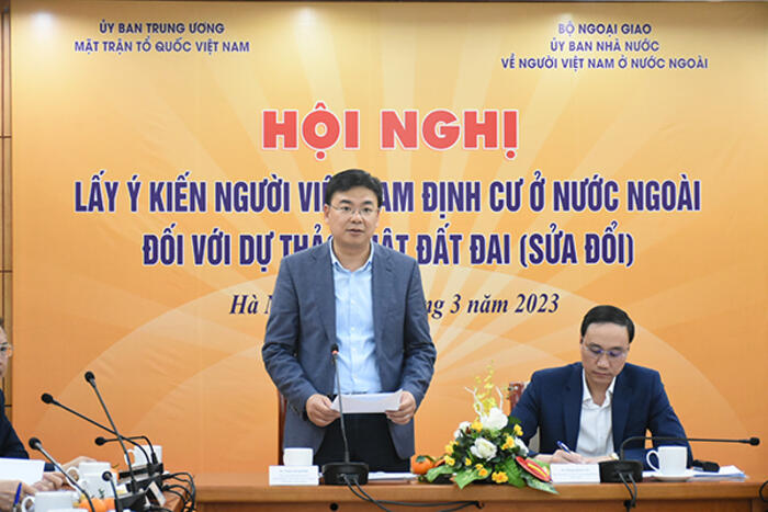 Thứ trưởng Phạm Quang Hiệu phát biểu tại Hội nghị