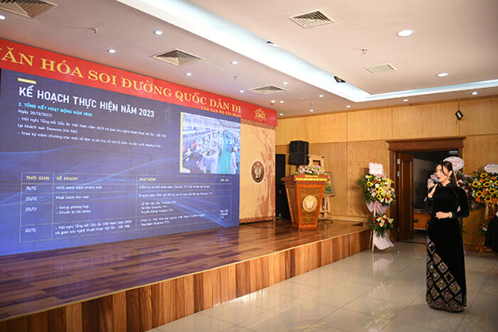 Á hậu Trần Bảo Linh, Phó Ban tổ chức, thông tin về nội dung dự kiến Chương trình "Dấu ấn Việt Nam" năm 2023