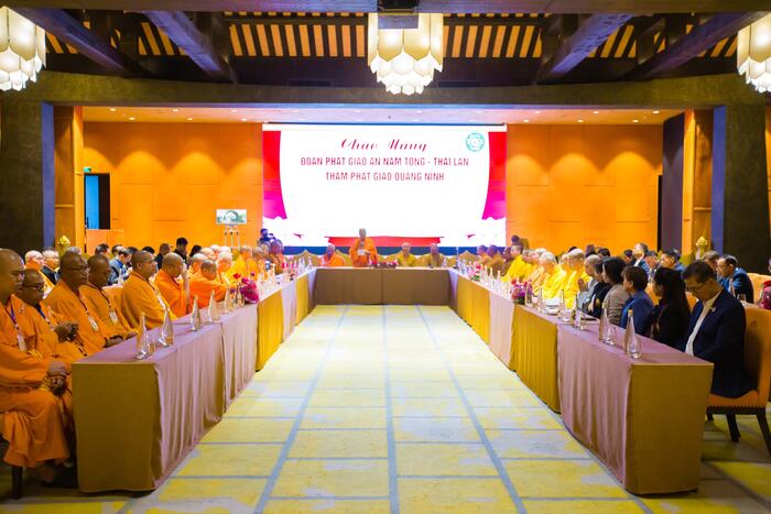 Đoàn làm việc với Ban Trị sự Phật giáo tỉnh Quảng Ninh