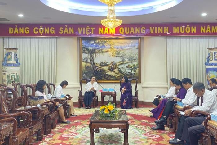 Thứ trưởng Lê Thị Thu Hằng và Đoàn công tác làm việc với Lãnh đạo Ủy ban nhân dân Tỉnh Đồng Nai