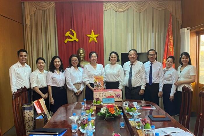 Thứ trưởng Lê Thị Thu Hằng và Đoàn công tác làm việc với Sở Ngoại vụ Tỉnh Đồng Nai
