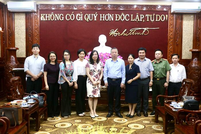 Đoàn làm việc với UBND tỉnh Bình Phước