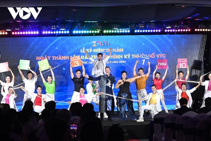 Chương trình văn nghệ mang màu sắc VTC tại Lễ kỷ niệm