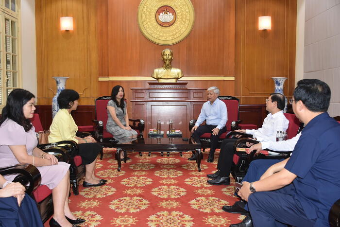 Quang cảnh buổi lễ