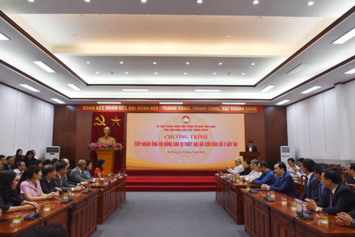 Quang cảnh buổi lễ