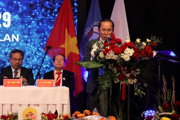 Ông Trần Tuấn Anh phát biểu tại buổi lễ