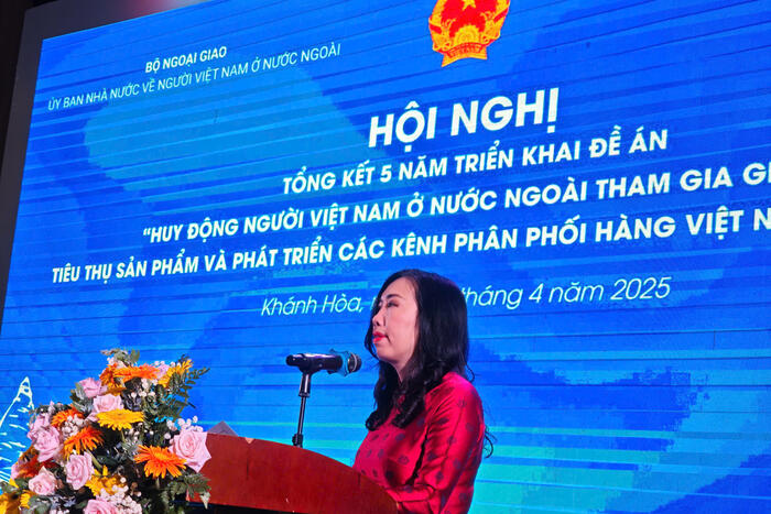 Thứ trưởng Bộ Ngoại giao Lê Thị Thu Hằng phát biểu tại Hội nghị