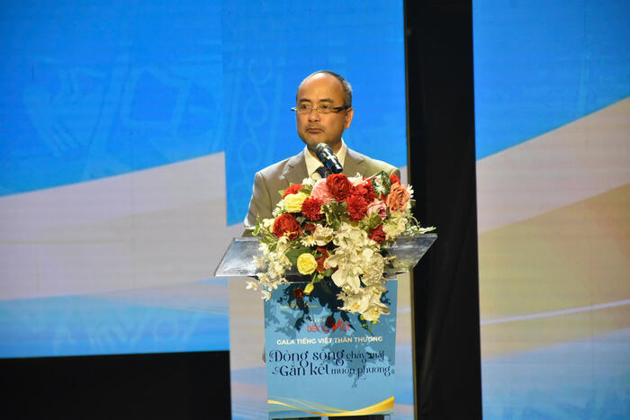Ông Nguyễn Trung Kiên phát biểu tại chương trình