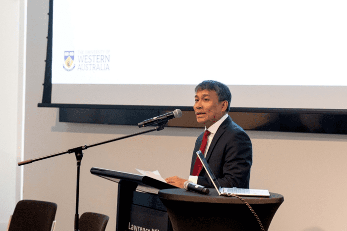 Thứ trưởng Thường trực  Bộ Ngoại giao Nguyễn Minh Vũ phát biểu tại Diễn đàn