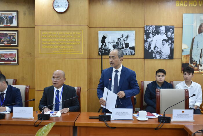 Ông Nguyễn Trung Kiên phát biểu Khai mạc Cuộc thi