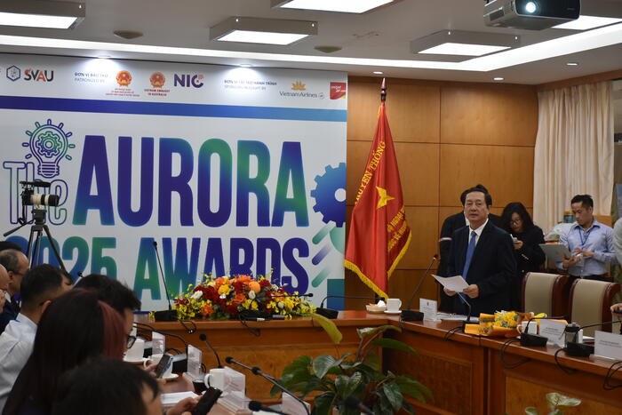 Ông Huỳnh Thành Đạt phát biểu tại buổi lễ