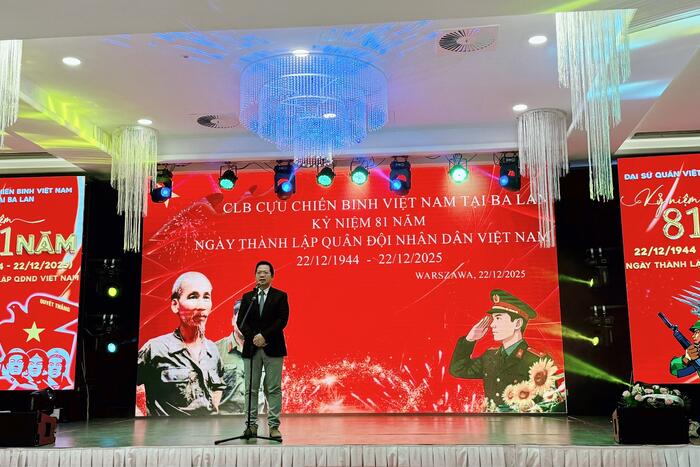 Đại sứ Hà Hoàng Hải phát biểu tại buổi lễ