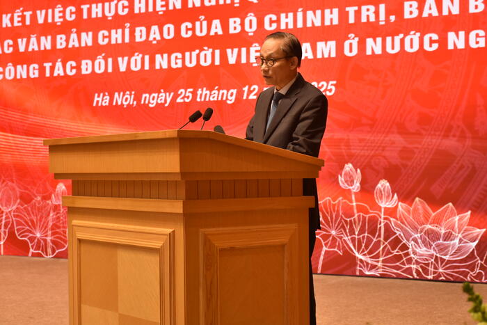 Bộ trưởng Bộ Ngoại giao Lê Hoài Trung phát biểu tại Hội nghị