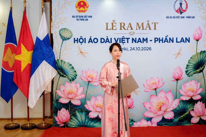 Bà Gina Trần chia sẻ mong muốn xây dựng Hội thành nơi kết nối những người yêu áo dài
