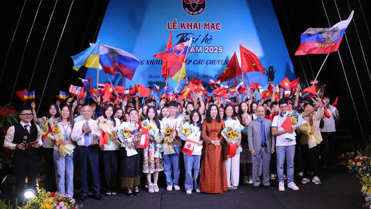 Khai mạc Trại hè Việt Nam năm 2025: Viết tiếp câu chuyện hòa bình