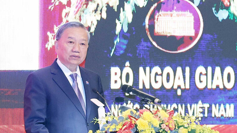 Tổng Bí thư Tô Lâm: Ngoại giao Việt Nam tiên phong kết nối hợp tác, không ngừng nâng cao vị thế đất nước